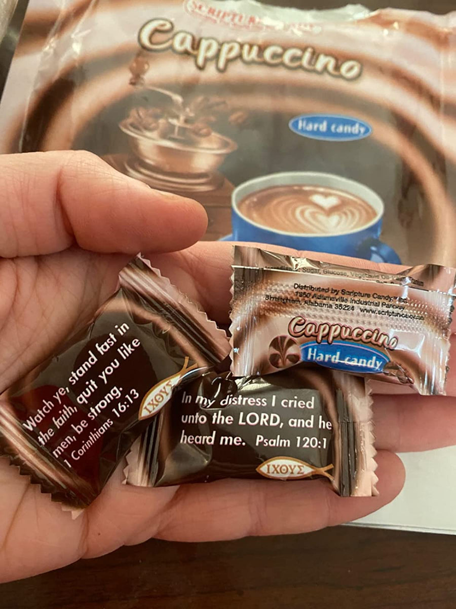 BRUNT heaven and earth の チョコチップ カバー Coffee Cappuccino Flavored Hard Candy 5.5oz Bag, 25 Pieces