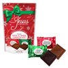 Jesus Sweetest Name I Know Winter & Christmas Milk & Dark Chocolate Stand-up Pouch, 10 Pieces