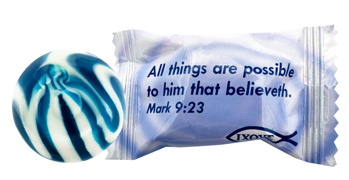 Blueberries & Cream 2.5 Pound Bag, 180 Pieces – Scripture Candy