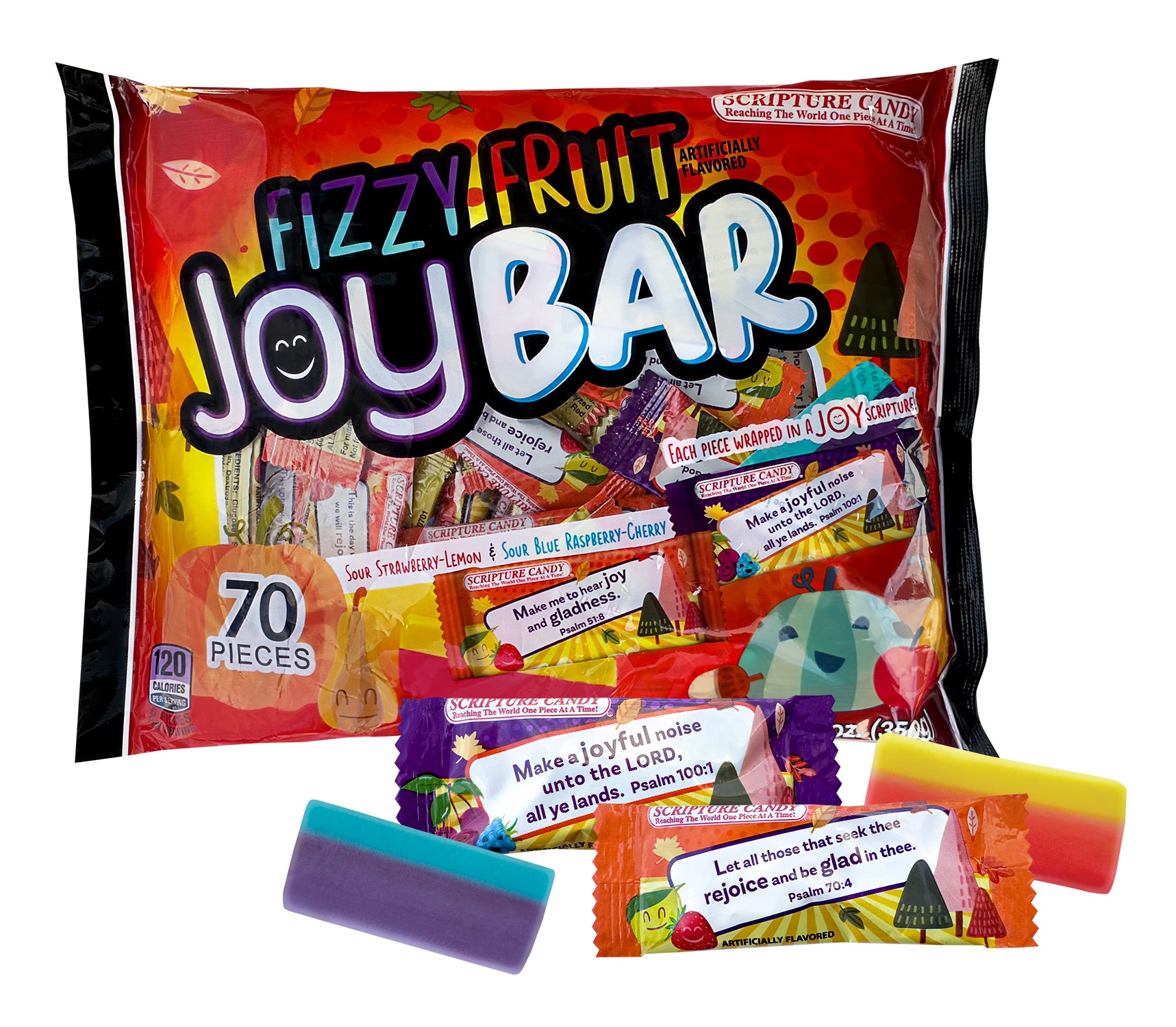 Harvest Fruit Joy Bars, 70 Count – Scripture Candy
