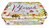Wildflower Blessed Tin with Strawberry & Cream Hard Candy, 5.5 Ounces