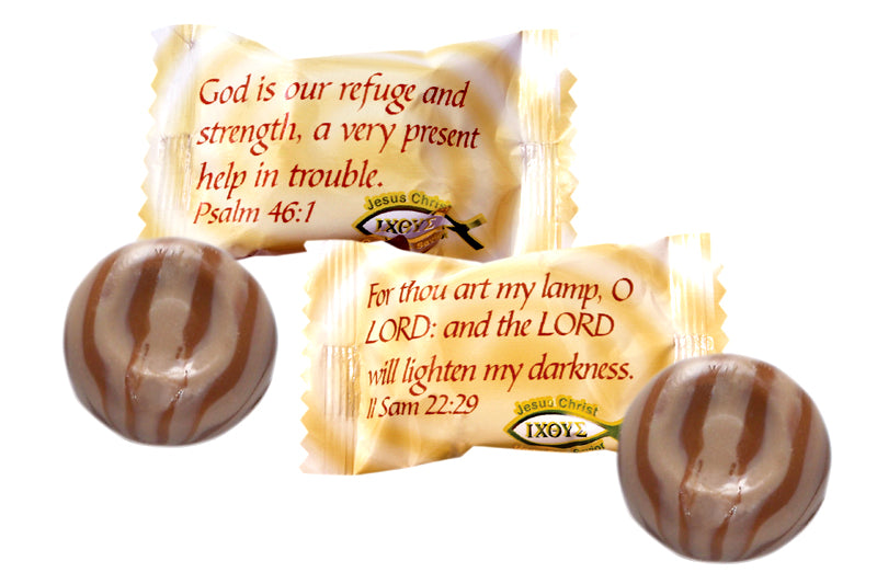 Butter & Cream Hard Candy 5.5 Ounce Bag, 25 Pieces Scripture Candy