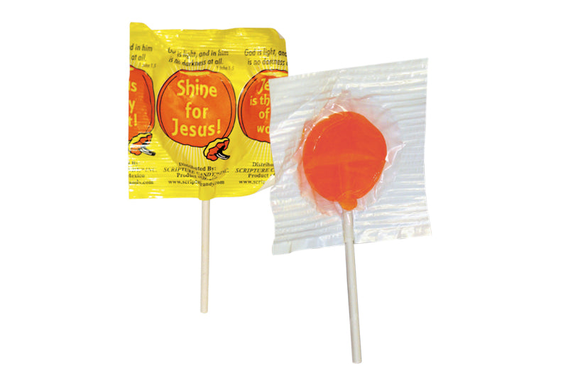 Harvest Cards & Orange Flavored Pops, 22 Count – Scripture Candy