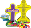 Jesus Saves! The Jelly Bean Prayer Cross Tin with Jelly Beans