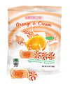 Orange and Cream Hard Candy 5.5 Ounce Bag, 25 Pieces